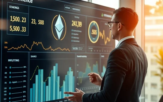 Corporate Ethereum staking strategy generating millions in annual revenue for Bitmine