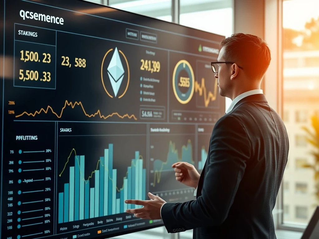 Corporate Ethereum staking strategy generating millions in annual revenue for Bitmine