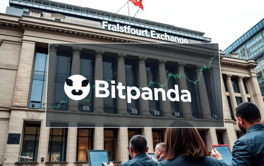 Bitpanda IPO listing on the Frankfurt Stock Exchange, a key event for cryptocurrency and European fintech.