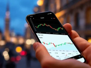 Bitpanda universal exchange app interface showing combined crypto and stock trading