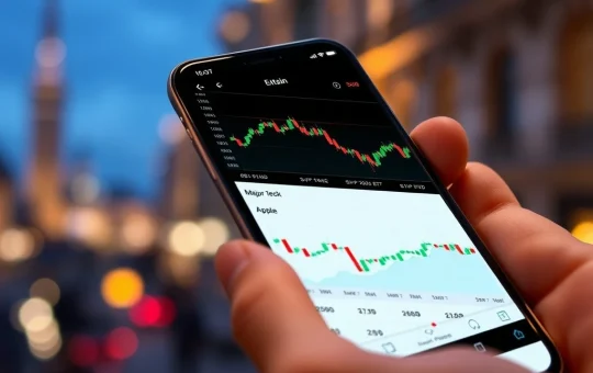 Bitpanda universal exchange app interface showing combined crypto and stock trading