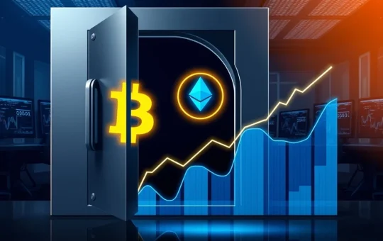BlackRock's major Bitcoin and Ethereum deposit to Coinbase Prime signifies institutional crypto adoption.