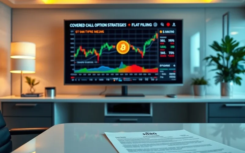 BlackRock files for innovative Bitcoin income ETF using covered call strategies for investors