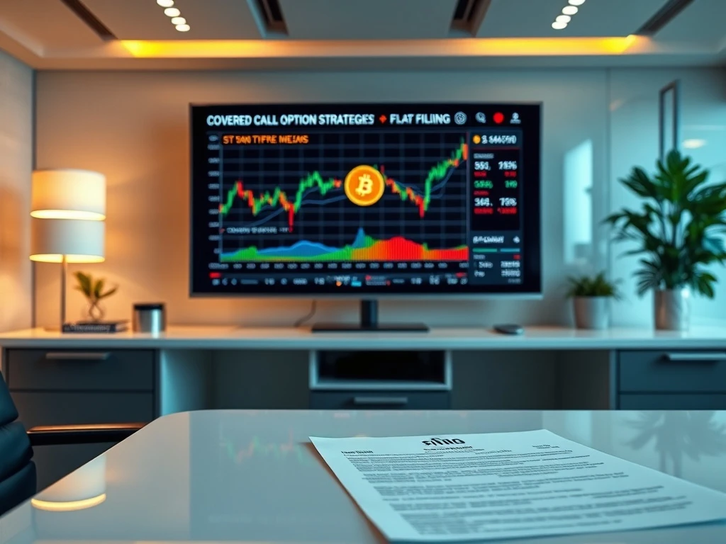 BlackRock files for innovative Bitcoin income ETF using covered call strategies for investors