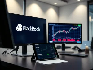 BlackRock ETF investment in Strategy preferred stock analysis showing institutional crypto exposure
