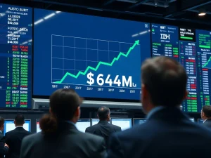 BlackRock's IBIT Bitcoin ETF records a massive $646.6 million single-day inflow from institutional investors.