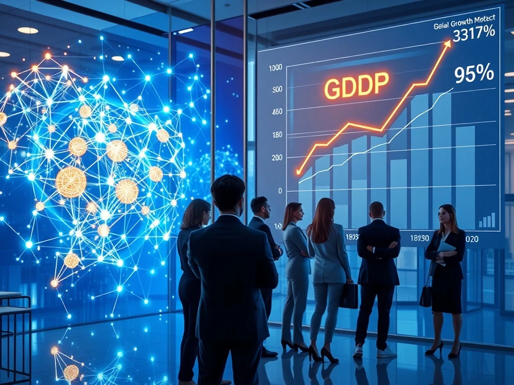 Blockchain technology driving global GDP growth through capital turnover and asset tokenization according to Citizens Bank analysis