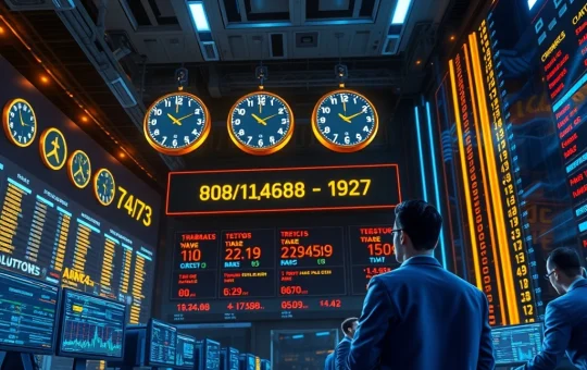 Blockchain infrastructure limitations preventing 24/7 global stock market trading with tokenized assets