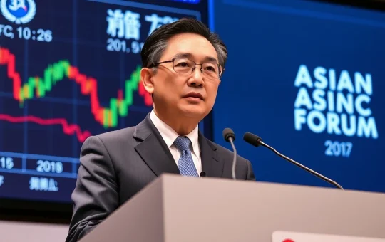 Bank of Korea Governor Lee Chang-yong issues a warning about won-pegged stablecoin risks at Hong Kong forum.