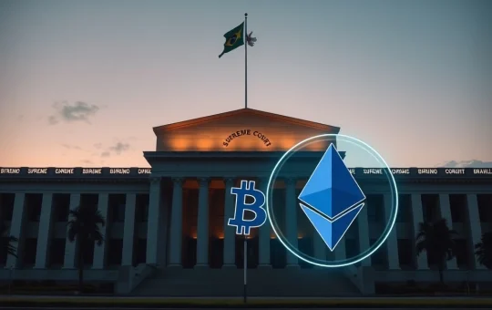 Brazil Supreme Court reconsidering cryptocurrency ban for election campaign finance regulations.