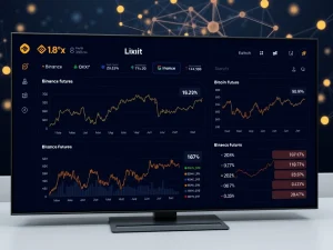 Analysis of BTC perpetual futures long/short ratio data across major crypto exchanges