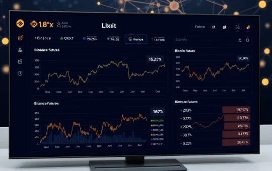 Analysis of BTC perpetual futures long/short ratio data across major crypto exchanges