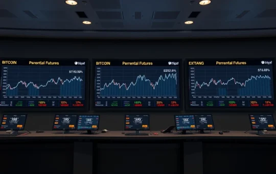 Analysis of BTC perpetual futures showing short bias across major cryptocurrency exchanges