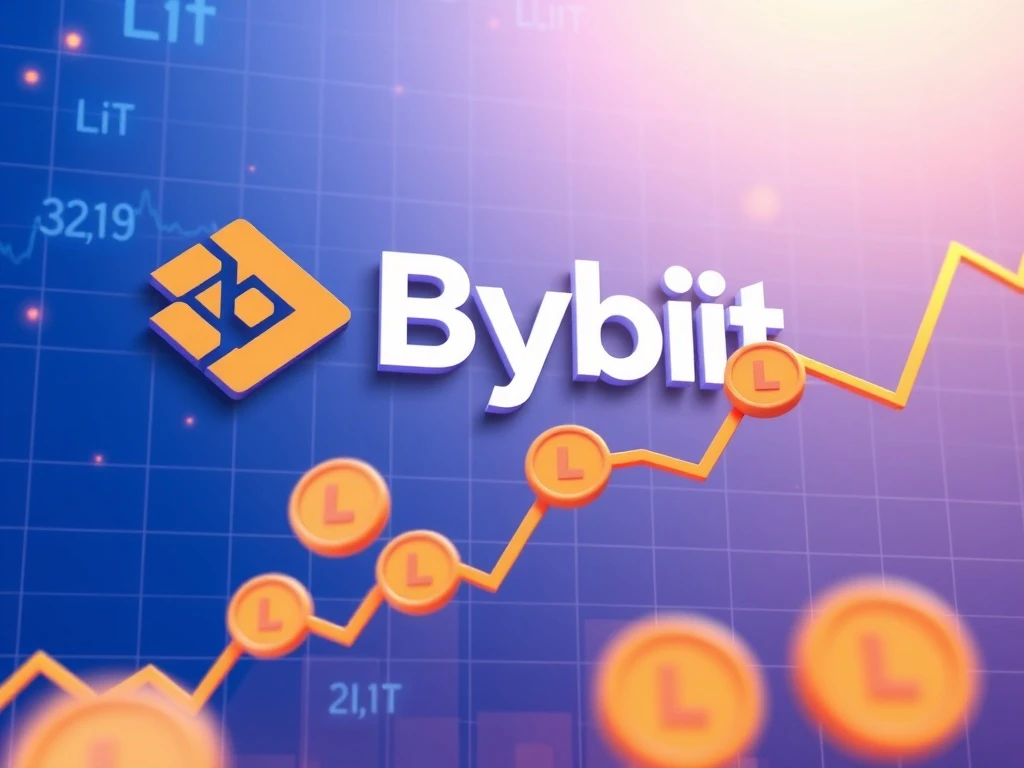 Bybit exchange listing LIT token for spot cryptocurrency trading with market analysis