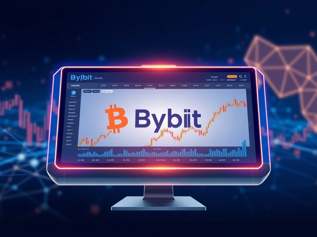 Bybit exchange interface displaying USAT/USDT trading pair with real-time cryptocurrency market data