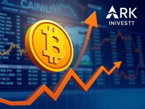 Cathie Wood Bitcoin price prediction analysis showing market recovery after selling pressure