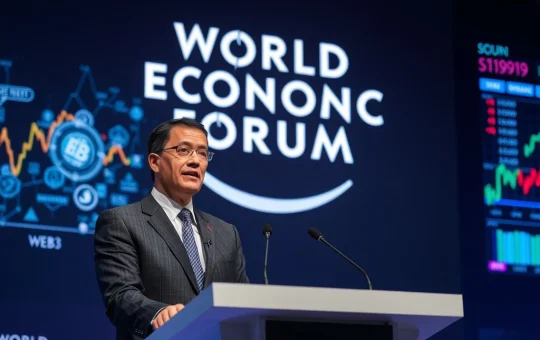 CertiK CEO discusses blockchain security company's $2B valuation and potential public listing at Davos forum