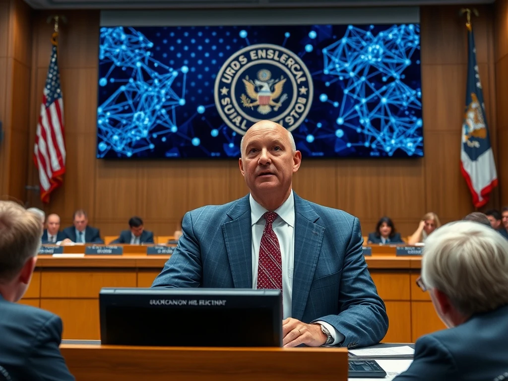 CFTC Chairman discusses the crypto market structure bill's potential to boost the U.S. blockchain industry.