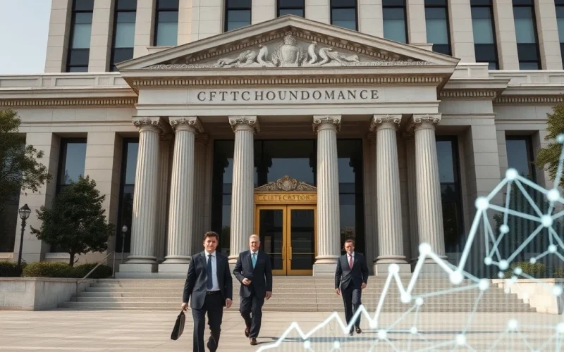 CFTC headquarters symbolizing the agency's crucial move to appoint a cryptocurrency litigation specialist as senior counsel.