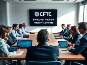 CFTC Innovation Advisory Committee meeting to discuss cryptocurrency and financial technology regulations