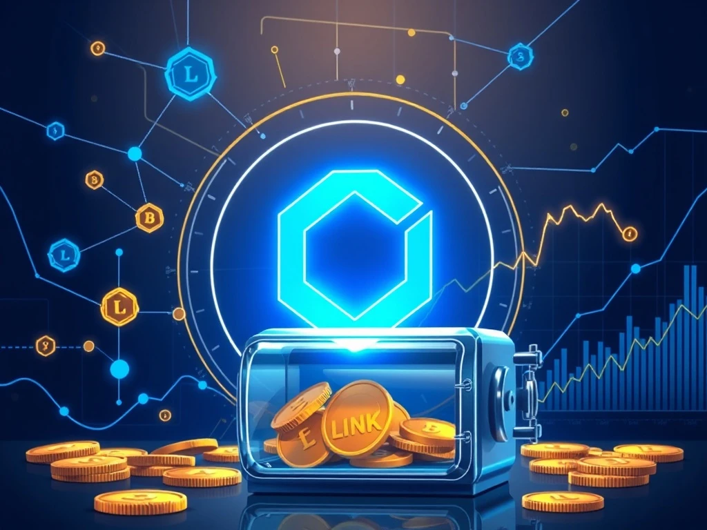 Analysis of Chainlink's LINK token reserves and its impact on cryptocurrency tokenomics and price.