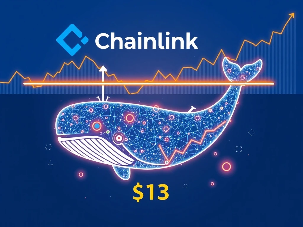 Analysis of Chainlink whale accumulation indicating potential cryptocurrency price breakout