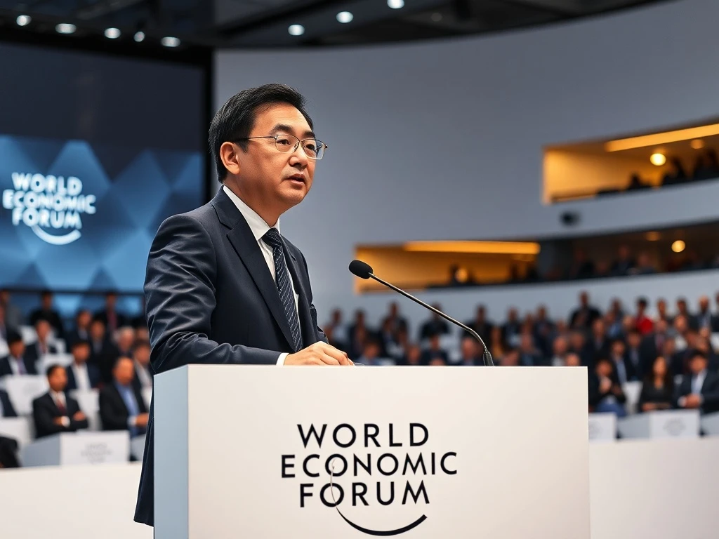 Binance founder Changpeng Zhao announces his focus on crypto investing at the World Economic Forum.
