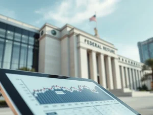 Chicago Federal Reserve building representing Austan Goolsbee's interest rate cut forecast for 2025