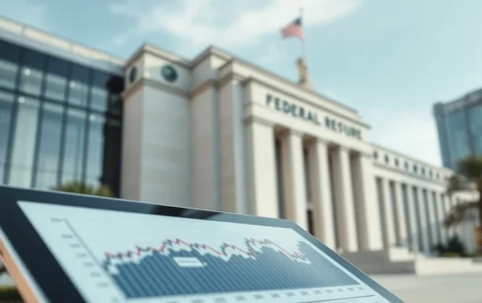 Chicago Federal Reserve building representing Austan Goolsbee's interest rate cut forecast for 2025