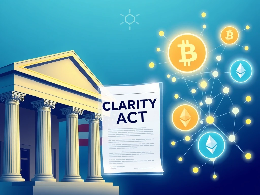 CLARITY Act enabling traditional banks to enter cryptocurrency market with regulatory clarity
