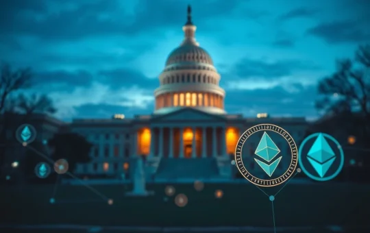 Political conflict over Clarity Act cryptocurrency regulation in Washington D.C.