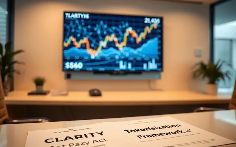 Jefferies analysis of the CLARITY Act as a catalyst for financial tokenization and blockchain adoption.