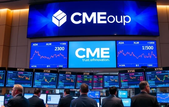 CME Group launches new Cardano, Chainlink, and Stellar futures contracts for institutional traders.