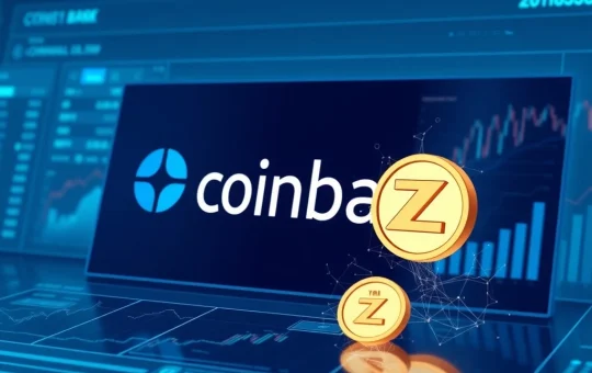Coinbase exchange listing roadmap expansion with TRIA and ZAMA cryptocurrency tokens for 2025