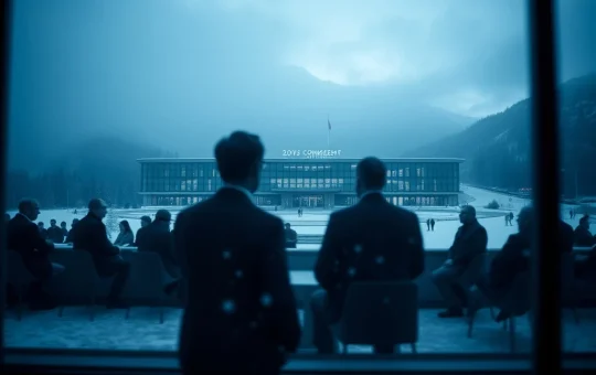 Coinbase CEO Brian Armstrong faces a cold reception from traditional bankers at the Davos Forum 2025.