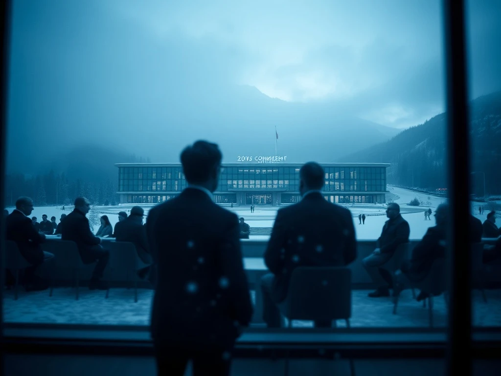 Coinbase CEO Brian Armstrong faces a cold reception from traditional bankers at the Davos Forum 2025.