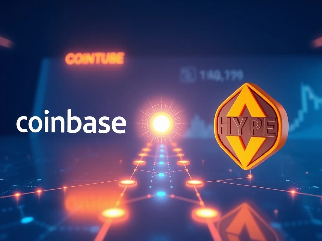 Coinbase adds HYPE cryptocurrency to its official listing roadmap for potential exchange integration