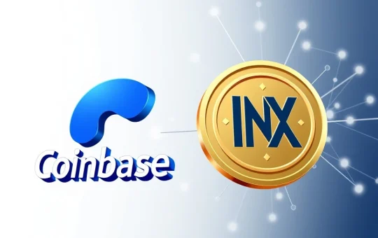 Coinbase exchange listing INX token for regulated digital securities trading