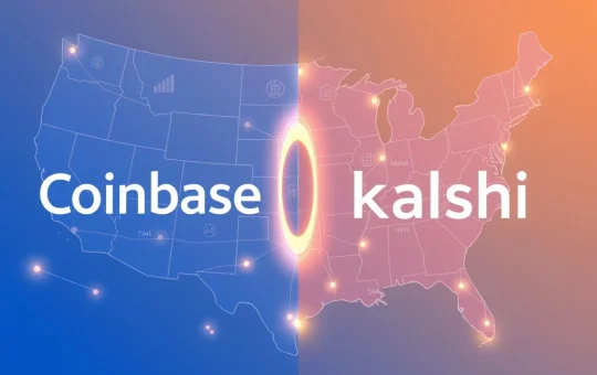 Coinbase and Kalshi partnership enables prediction markets launch across all 50 US states.