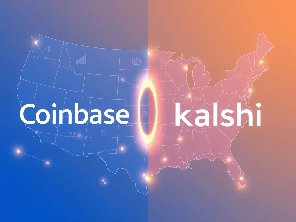 Coinbase and Kalshi partnership enables prediction markets launch across all 50 US states.