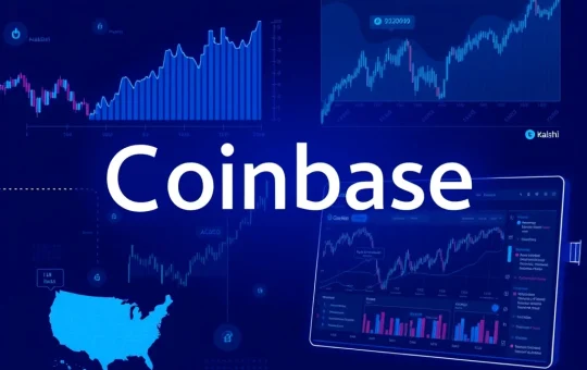 Coinbase launches regulated predictive markets with Kalshi across the United States.