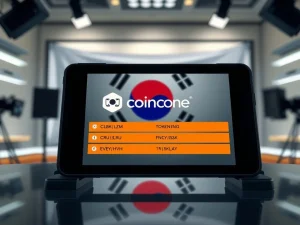 Coinone exchange issues an investment warning for eight digital assets including CLBK token.