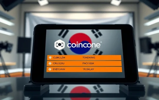Coinone exchange issues an investment warning for eight digital assets including CLBK token.