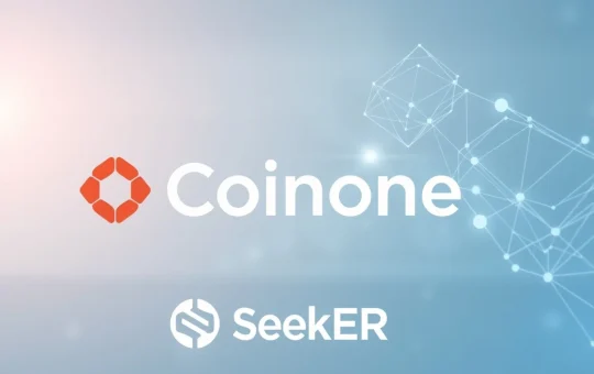 Coinone exchange lists Seeker SKR cryptocurrency for Korean Won trading, expanding digital asset market.