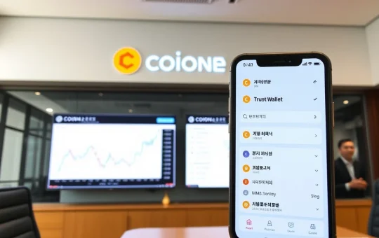 Coinone exchange extends Trust Wallet Token delisting watchlist status affecting South Korean cryptocurrency investors