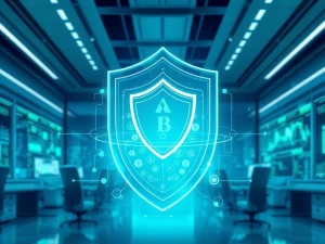 Cork Protocol's risk management layer securing digital tokenized assets on a blockchain network.