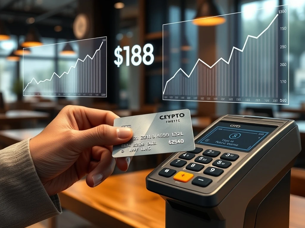 Crypto card spending reaches $18 billion annual rate for stablecoin payments and digital transactions.