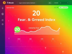 Cryptocurrency Fear & Greed Index showing extreme fear as bullish market signal according to Santiment analysis