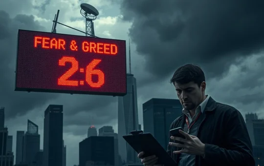 Analysis of the Crypto Fear & Greed Index dropping to 26 indicating intense market fear