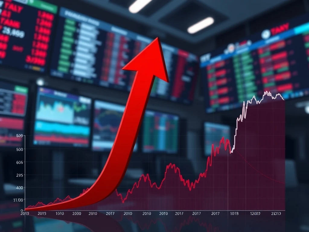 Chart showing significant crypto fund outflows impacting Bitcoin and Ethereum ETFs in 2025